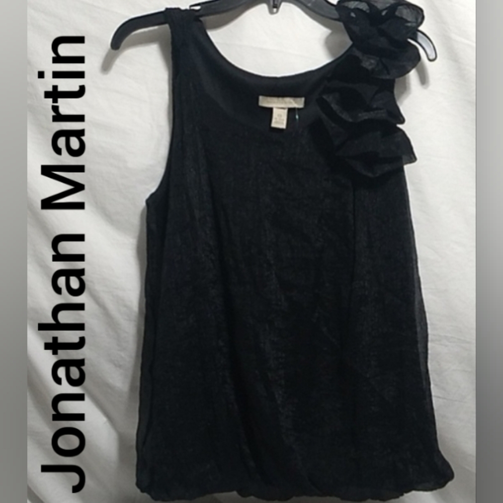 (BX82) SALE! HTF! Jonathan Martin Stunning Dressy Top Sz.M